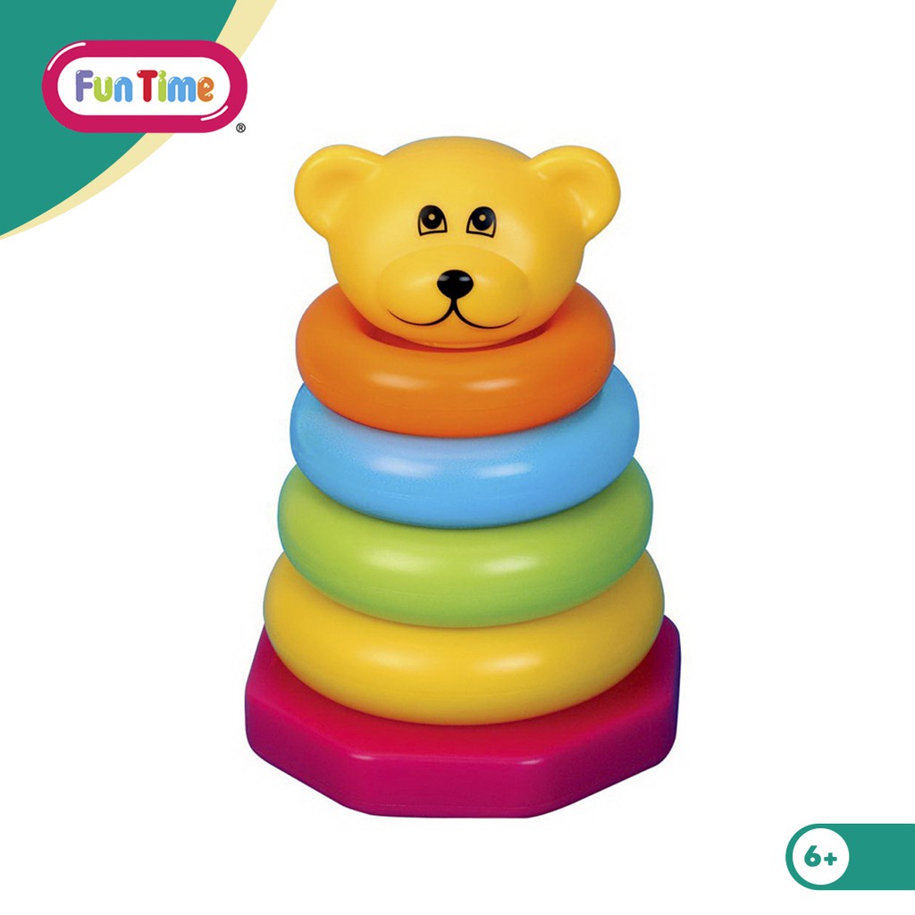 FUNTIME TOYS BEAR STACKER / 5037 (MAINAN)