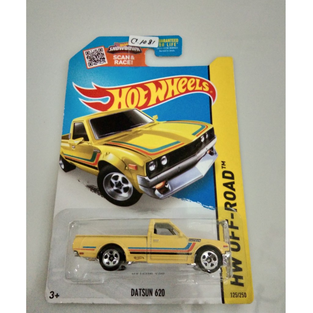 HotWheels Datsun 620 Kuning Kmart Pick up Mobil Mainan Hot Wheels Ori