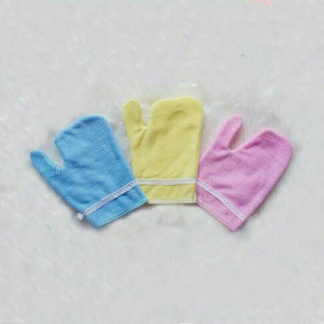 3 pcs washlap handuk bayi