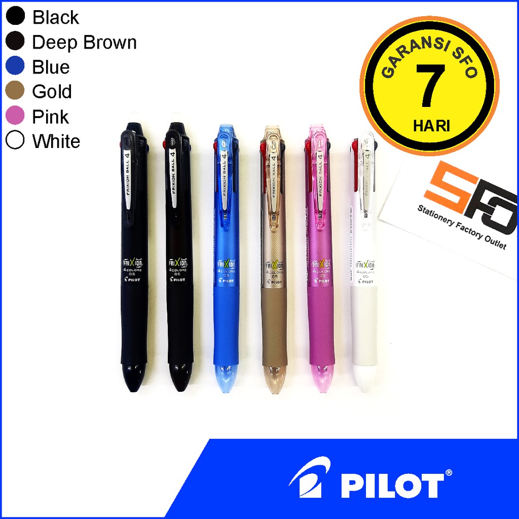 

Pen Pilot Frixion 4 in 1 0.5mm