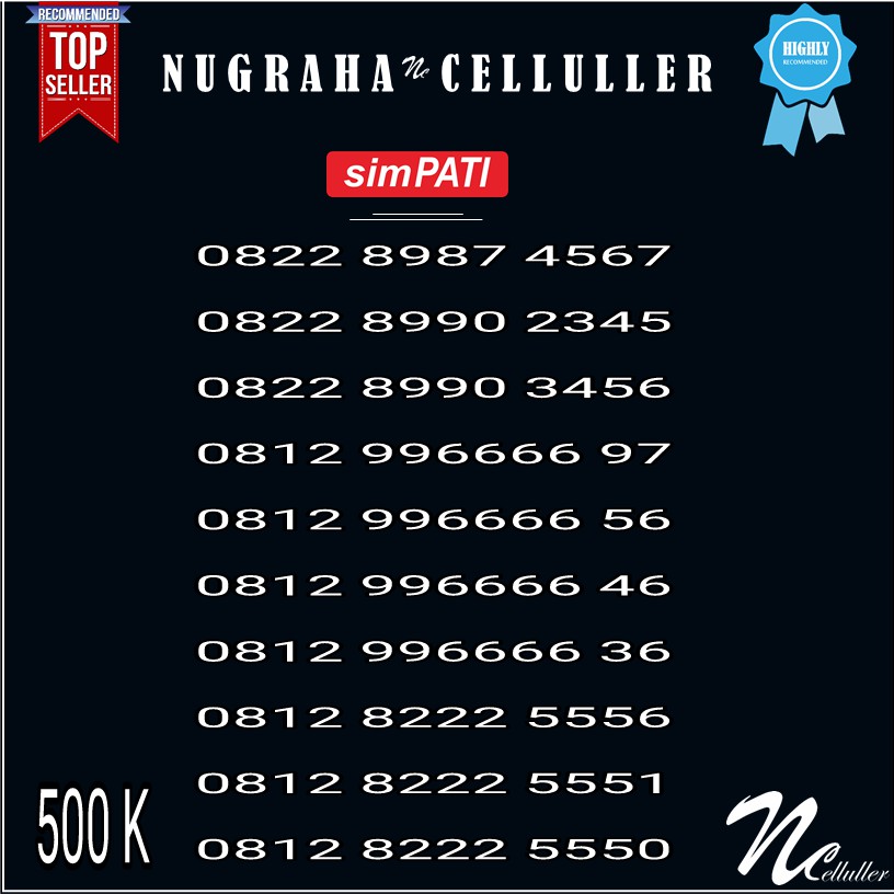 Nomor Cantik Simpati Triple 333 AABBCC Urut Nauik 2345 3456 Murah