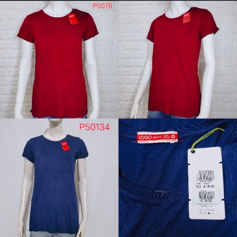 NEW Kaos Wanita Model Terbaru LOGO JEANS  AP5078 AP50134 AP313RJK AP319RJK