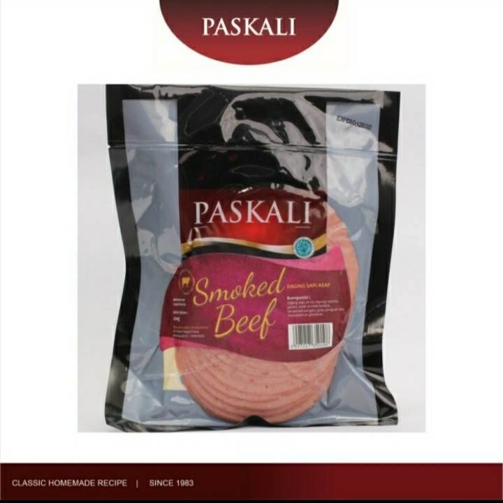 

SMOKED BEEF 200 gr Original PD PASIRKALIKI PASKAL Bandung