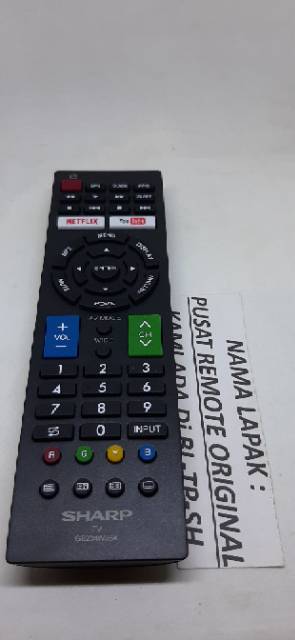 REMOTE REMOT SMART TV SHARP LED GB234WJSA ORIGINAL ASLI