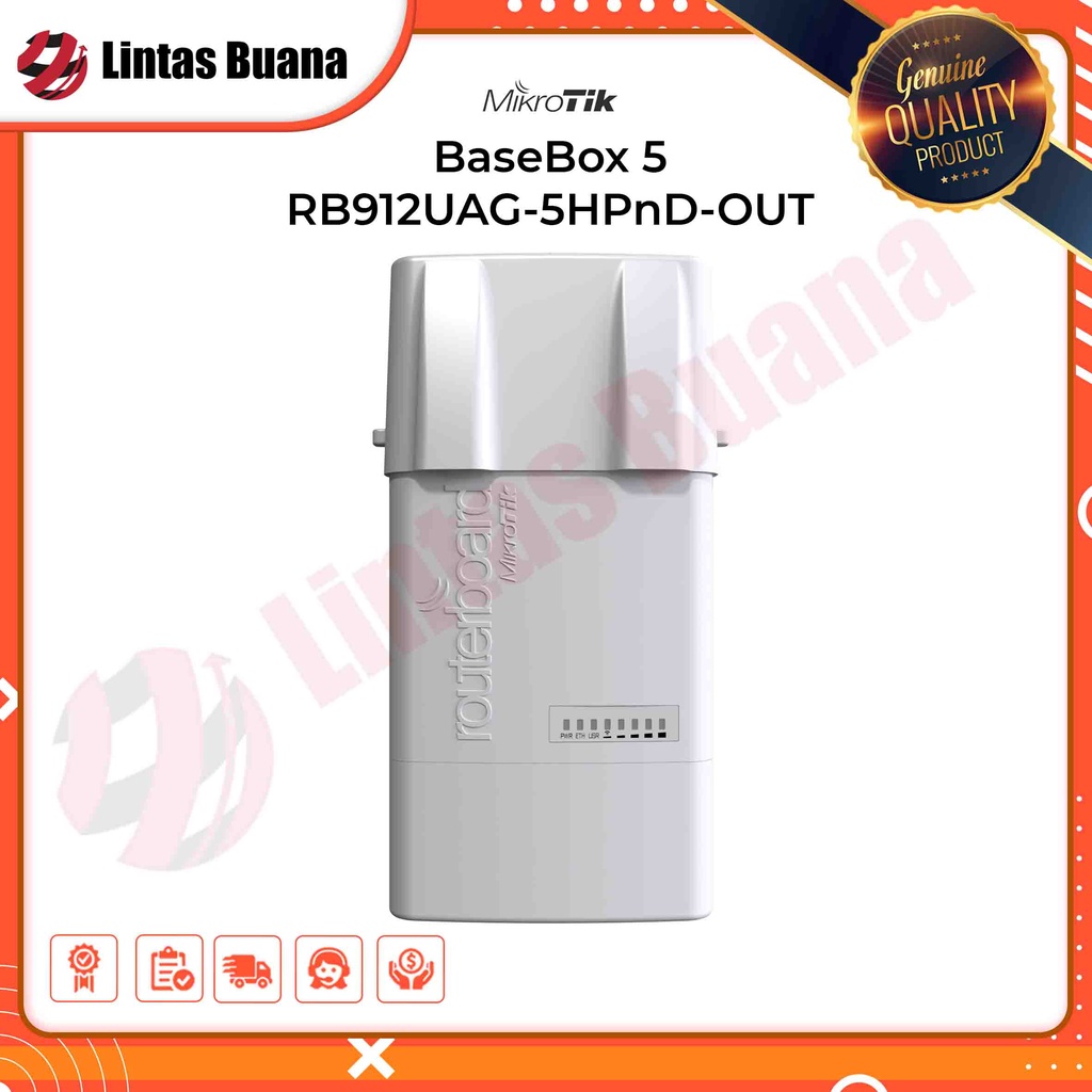 Mikrotik RB912 UAG-5HPND-OUT Basebox 5