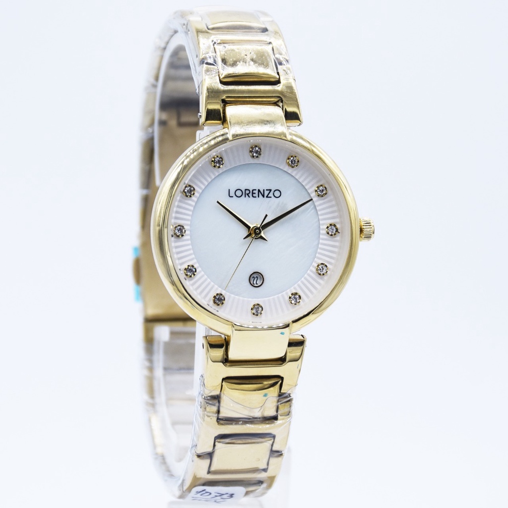 jam tangan ORIGINAL LORENZO 1073LBR & 7105LBR diamond ( bisa COD ) 14