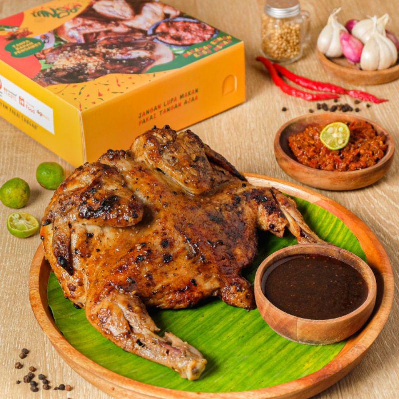 

AYAM BLACKPEPPER UTUH PAKAI TANGAN | BUMBU RESAP | BUMBU REMPAH | AYAM LADA HITAM