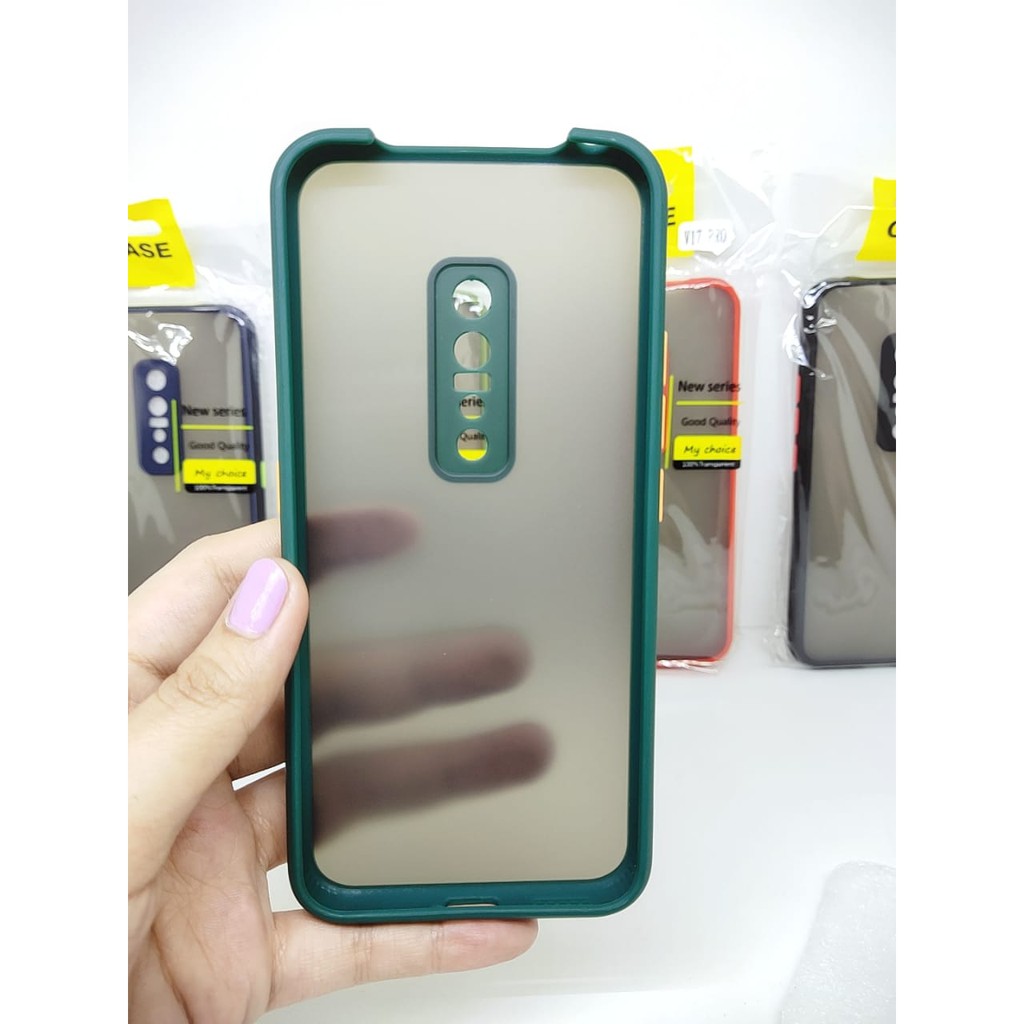 Bumper AERO CASE Vivo V17 Pro 6.44 Inchi Premium Hardcase My Choice List Warna Matte