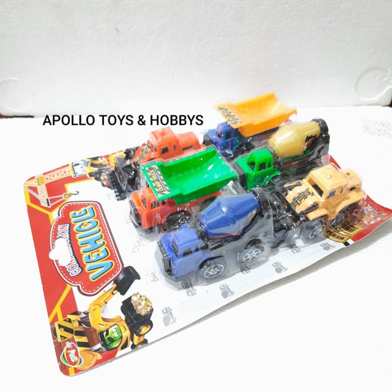 MAINAN ANAK TRUK CONTRUCTION 6PCS VR03