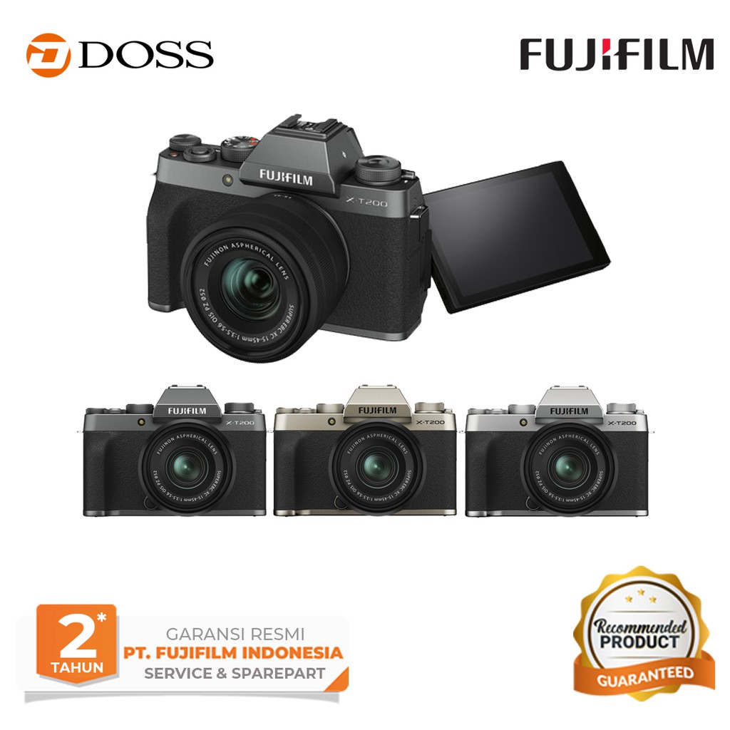 Fujifilm XT200 Kit XC 1545mm / Fujifilm XT200 / Fuji XT200 Shopee