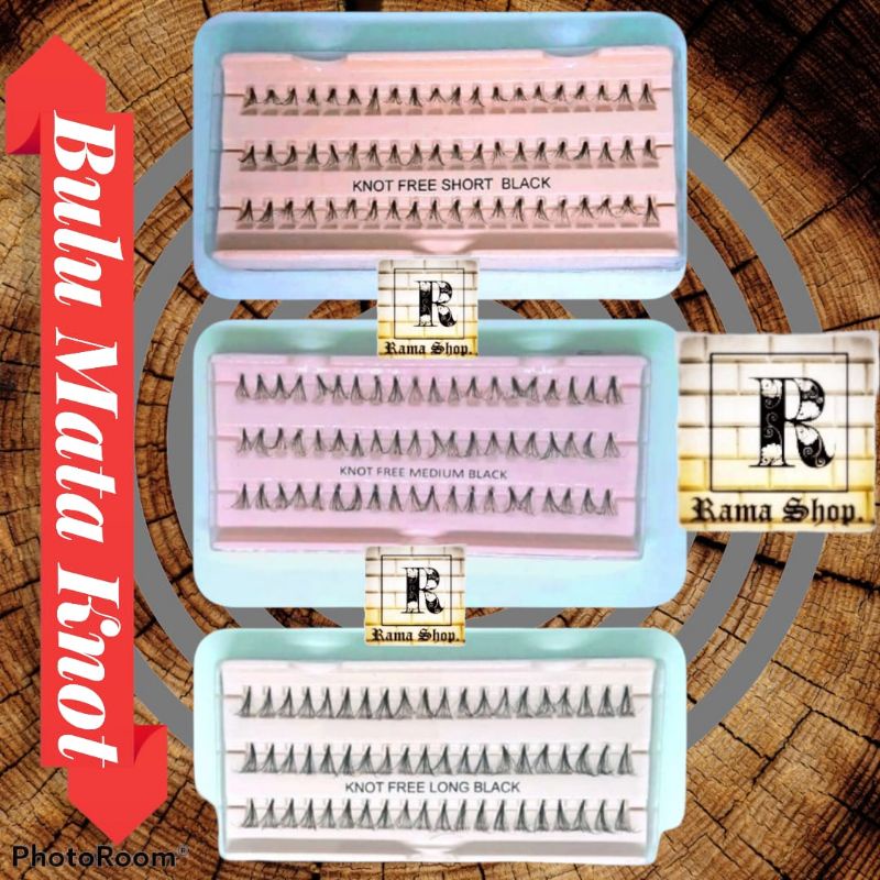 Bulu Mata Tanam Knot Free Eyelash Exstension [COD] - Bulu Mata Russian - Bulu Mata Cabang