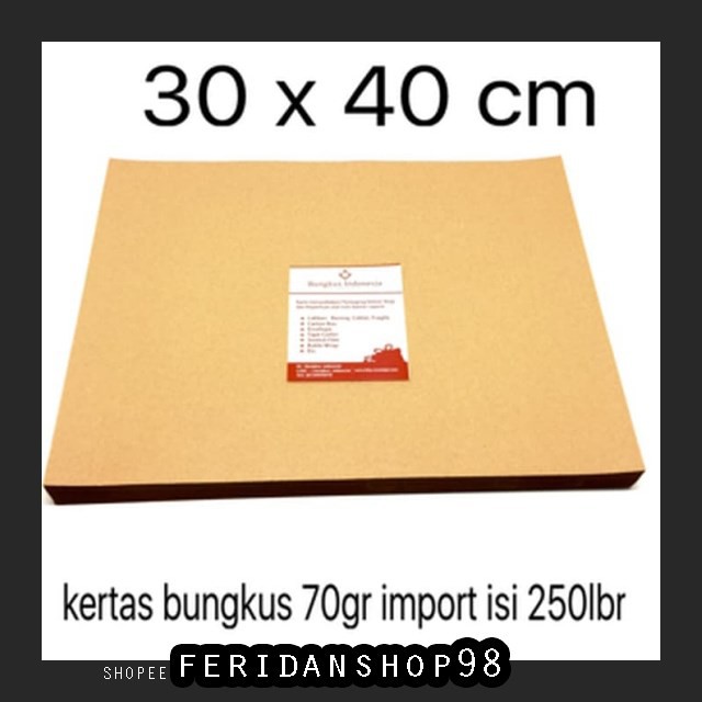 

BT462 KERTAS SAMSON 30X40CM BEST 250LBR BY FERIDANSHOP98