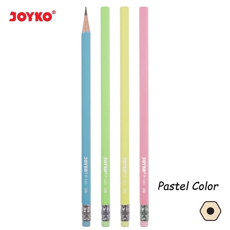 Pensil Joyko P-121 / P-125 2B (12pcs)