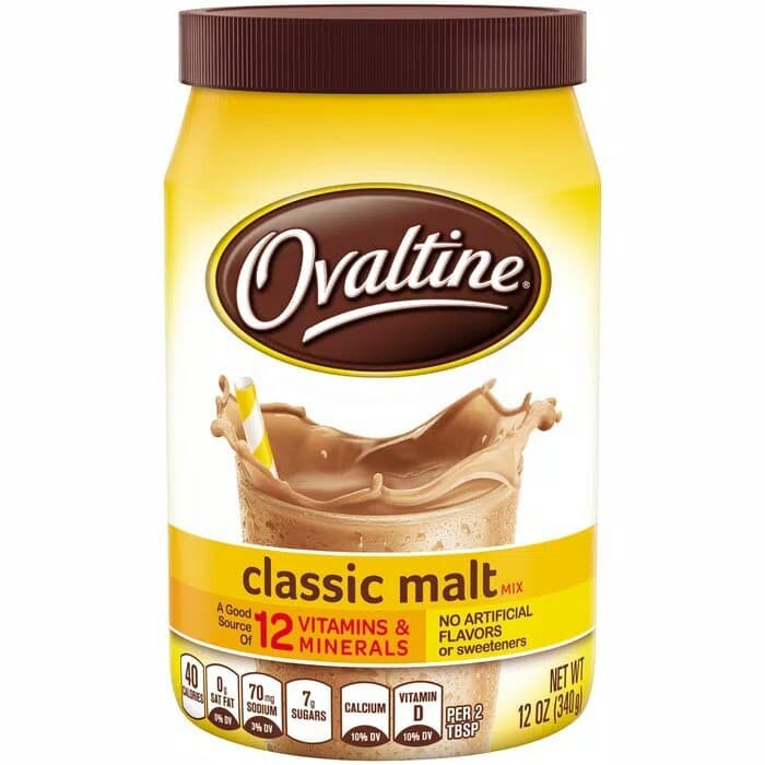 

Best Seller - Ovaltine Classic Malt 340G Minuman Coklat Import