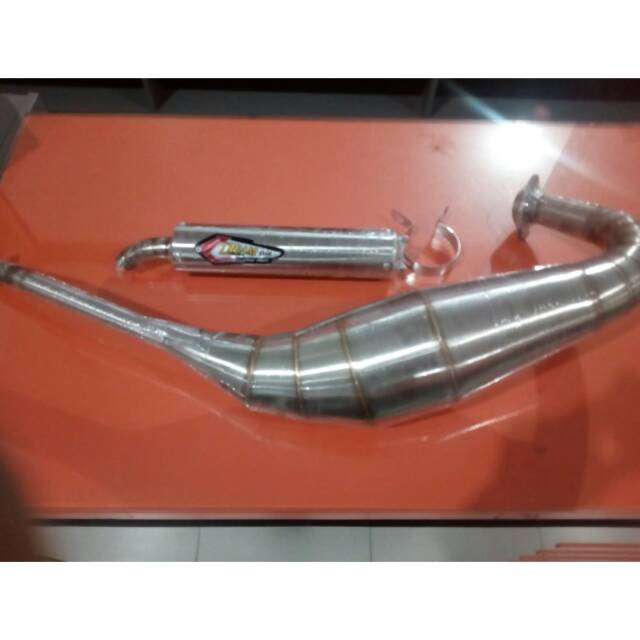 Knalpot creampie stenlist ninja r ninja rr