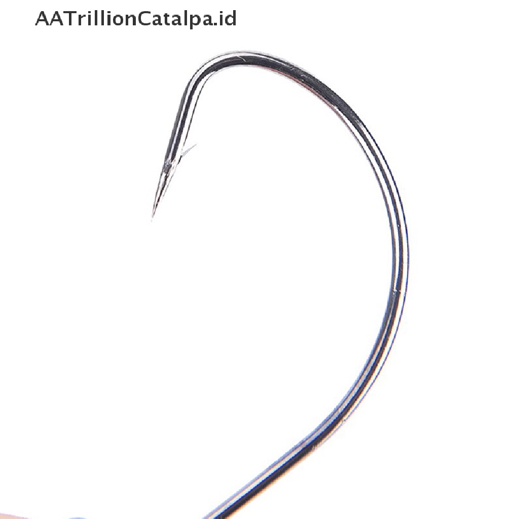 Aatrillioncatalpa 10Pcs / lot Kail Pancing Bahan Carbon Steel