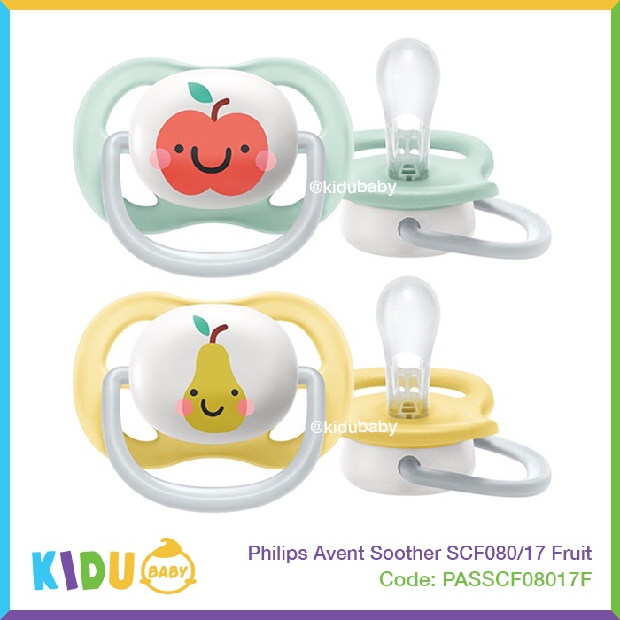 Philips Avent Soother SCF080/17 Fruit Empeng Bayi Kidu Bayi
