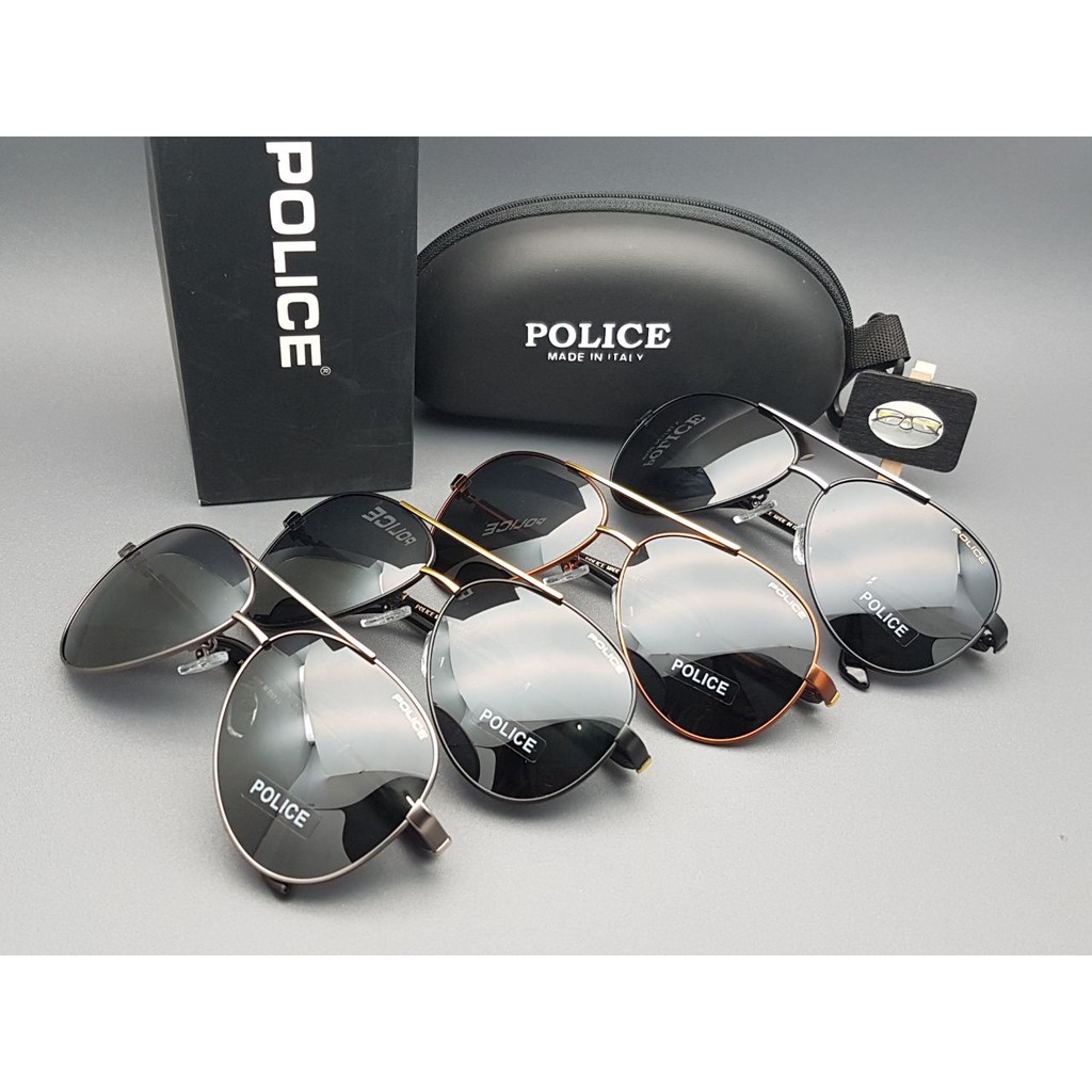 Sunglass - Fashion Pria - Kacamata Hitam Pria - Kacamata Hitam Pria Police 8791 Lensa Anti UV