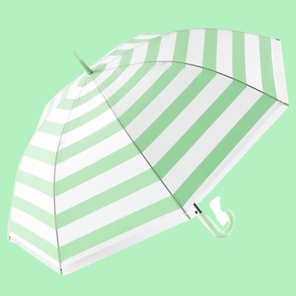 Umbrella Payung Tongkat Motif Garis Garis Unik Lucu Umbrella Murah Berkualitas Ke152