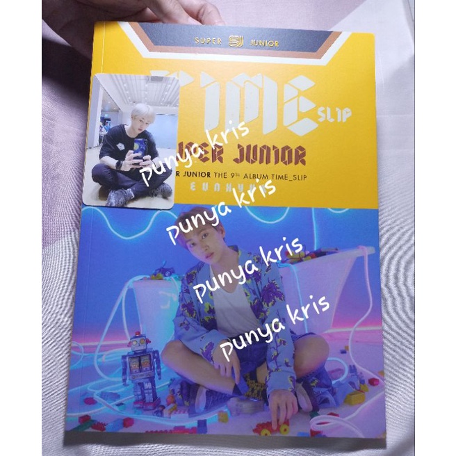 Super Junior Album Time Slip Album Eunhyuk Vers.