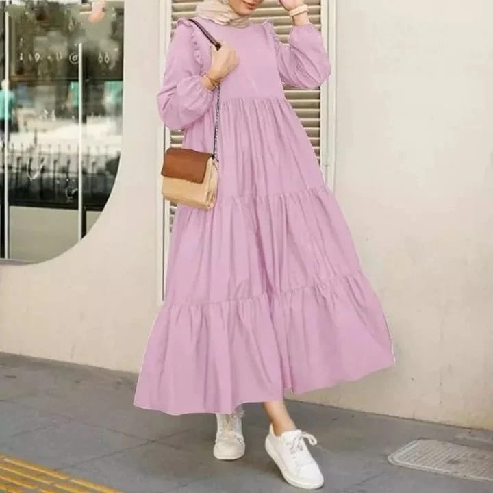 Celline midi dress // baju koreaan // realpict 100%