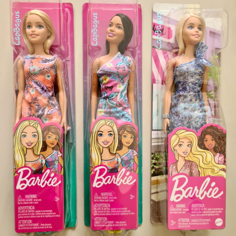 Boneka Barbie Basic Mini Dress Doll Original Mattel Asli