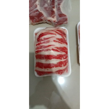 

us sliced beef/ daging sapi sliced beef