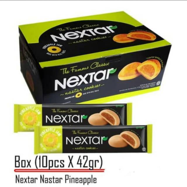 

Nextar Nanas/Coklat/Strawberry/Blueberry 1box isi 10pcs @42gr