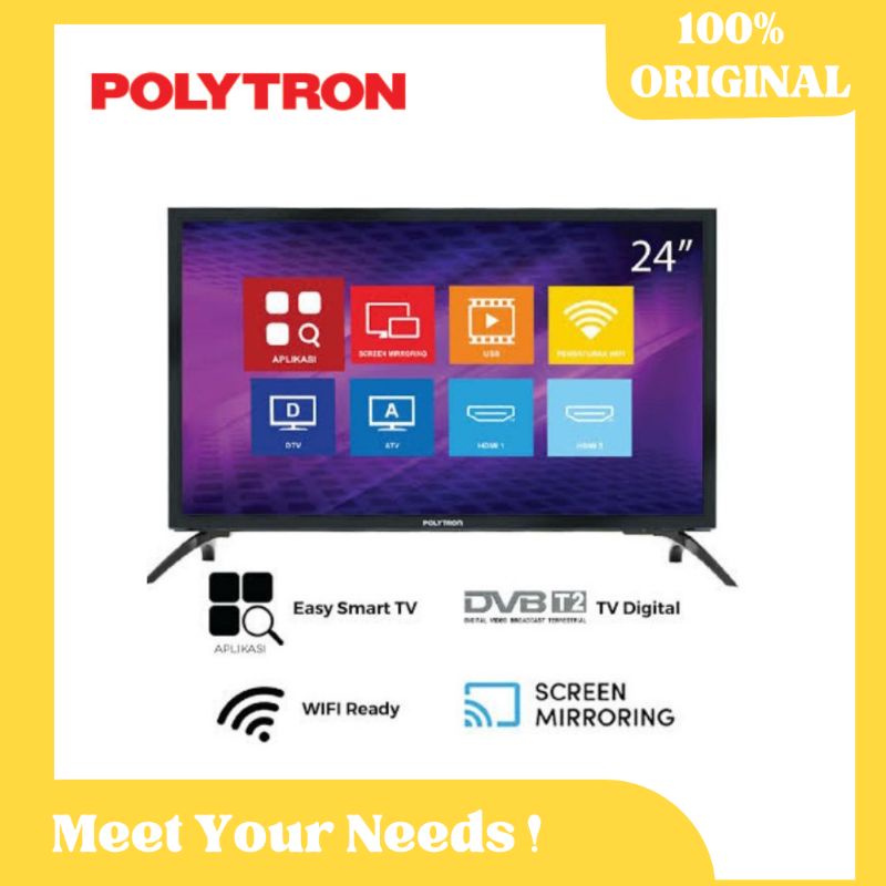 POLYTRON LED 24 PLD-24MV EASY SMART DIGITAL TV