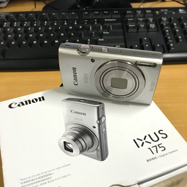 Canon IXUS 175 Kamera Pocket Silver (Preloved/Bekas)
