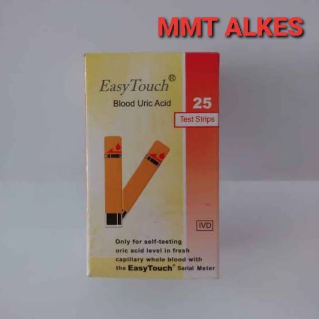 Strip asam urat Easy touch / stik uric acid easy touch