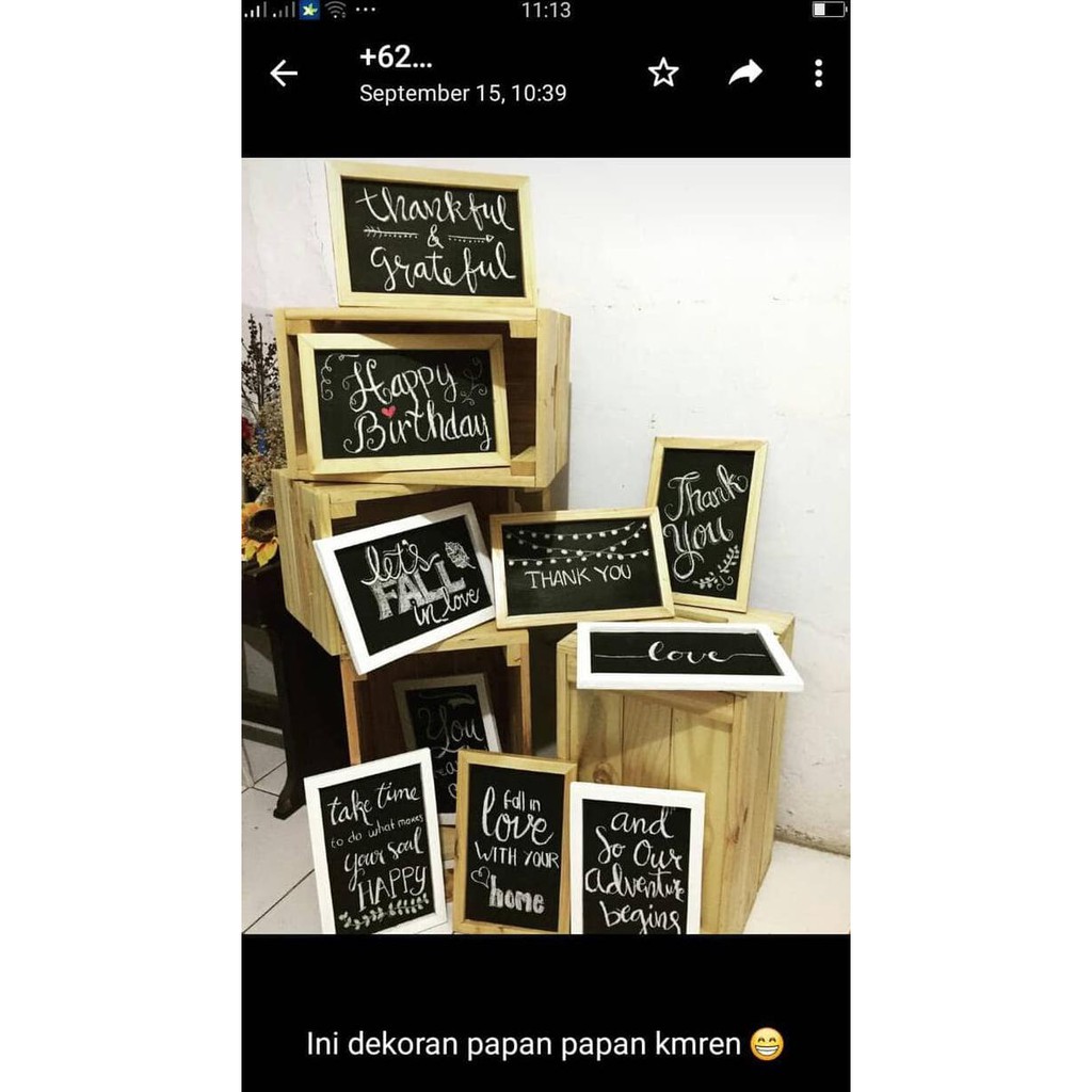 PAPAN TULIS KAPUR KECIL MURAH PREWED PAPAN TULIS MINI PAPAN KECIL