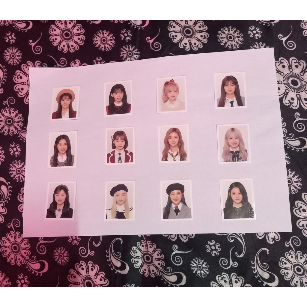 IZONE SECRET DIARY OFFICIAL ID Photo Set