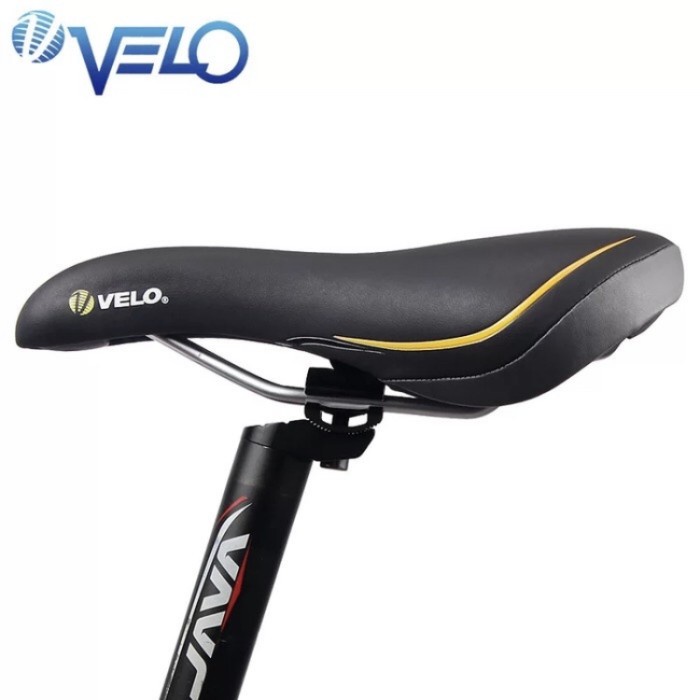 Sadel sepeda VELO Gel plush vl-3147 sport sadel empuk lebar nyaman