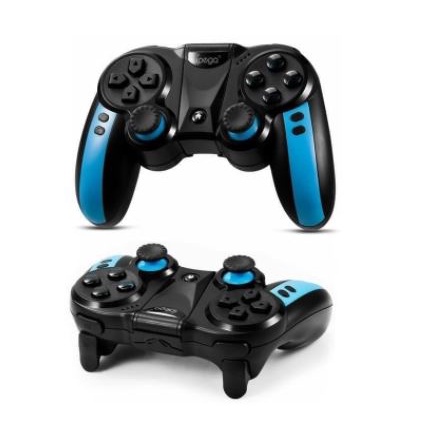 Gamepad ipega bluetooth wireless turbo for pc android ios tab ipad hp laptop ps 3 4 tv n-Switch blue elf pg-9090