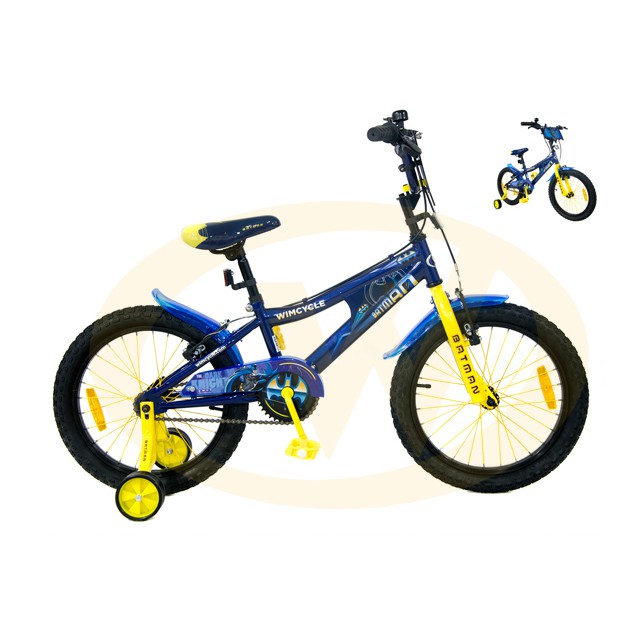 DISKON  Sepeda anak BMX 18 Wimcycle Batman KS01