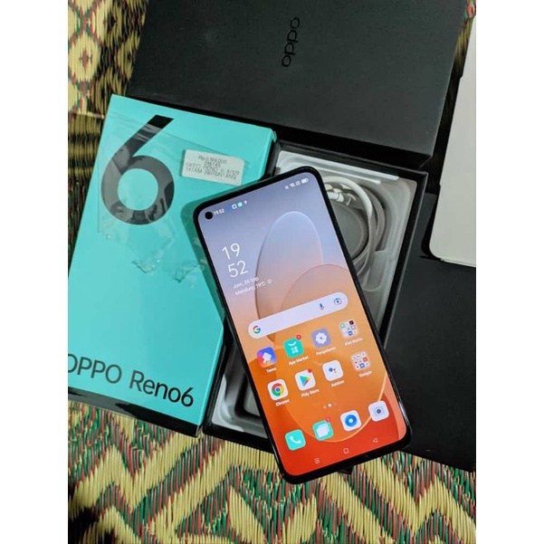 oppo reno 6 8/128 second fulset