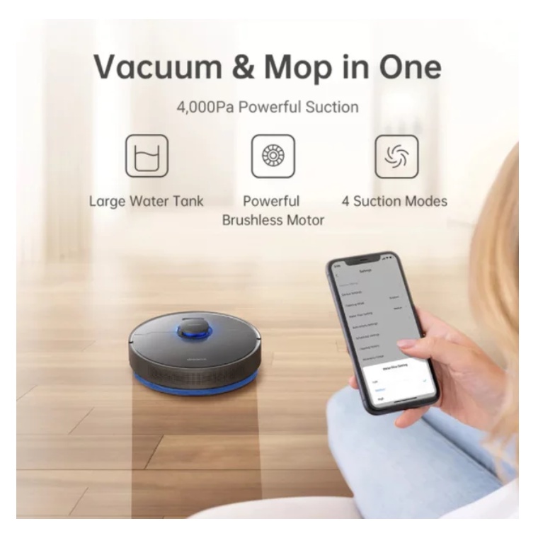 Dreame Z10 Pro Robot Vacuum Cleaner Washing Mopping 3000Pa Mi