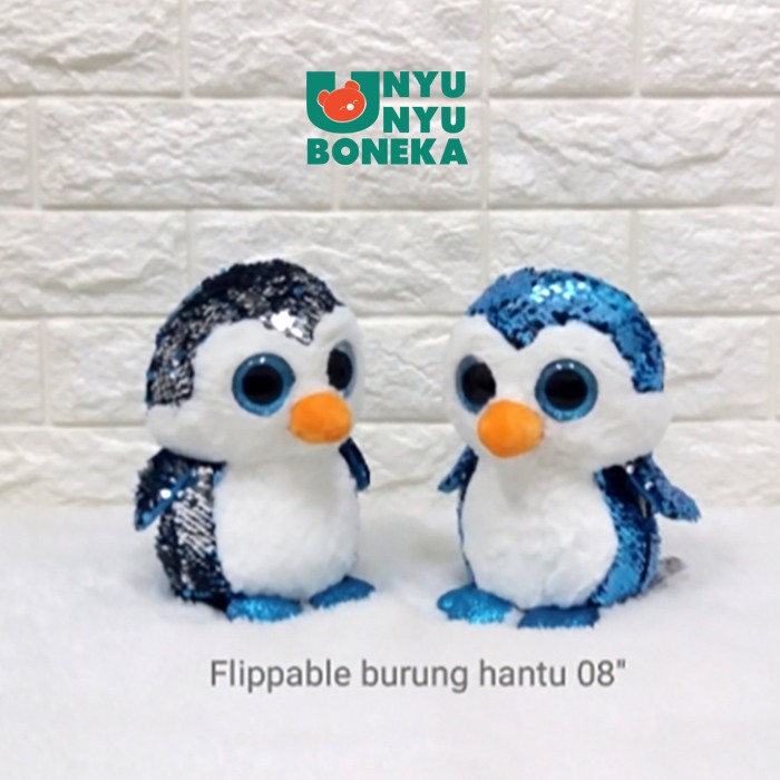 Boneka Burung hantu owl roumang flippable import