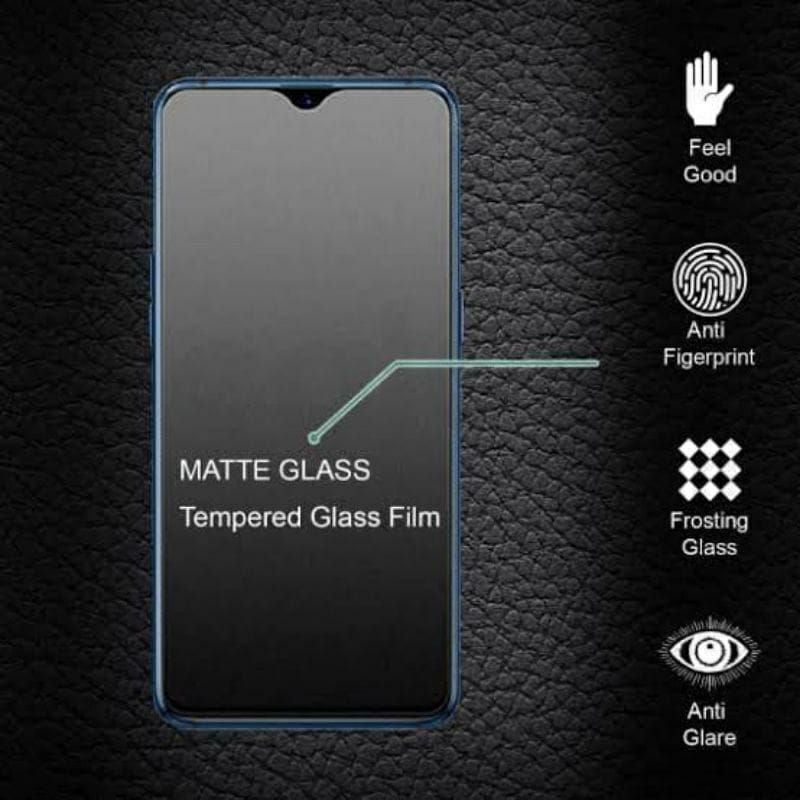 Tempered Glass matte Xiaomi POCO F3 / POCO M3/ POCO X3/POCO X3 PRO Anti Glare Black Matte