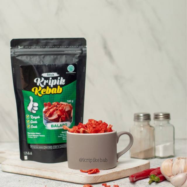 

Kripik Kebab Rasa Balado