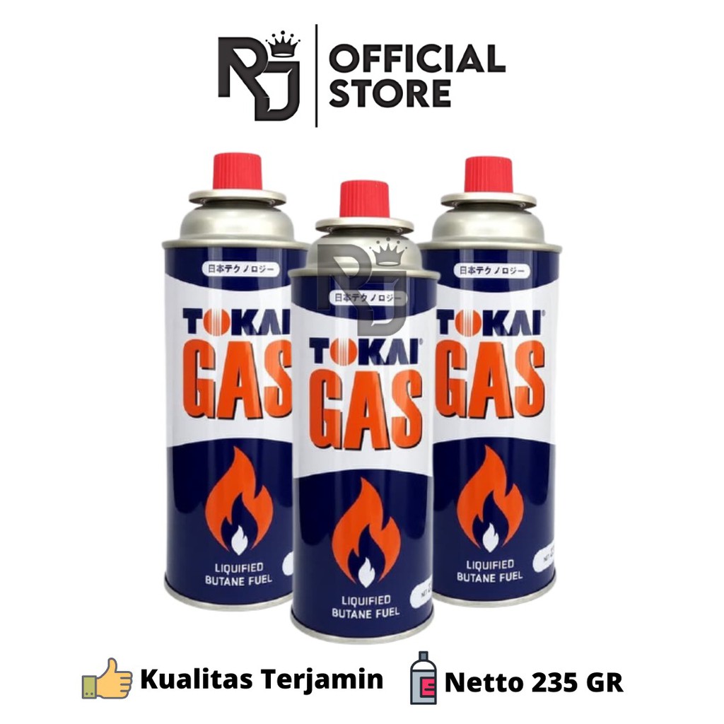 GAS PORTABLE TOKAI / GAS KOMPOR PORTABLE TOKAI / TABUNG GAS PORTABLE / TABUNG GAS SERBAGUNA TOKAI 23