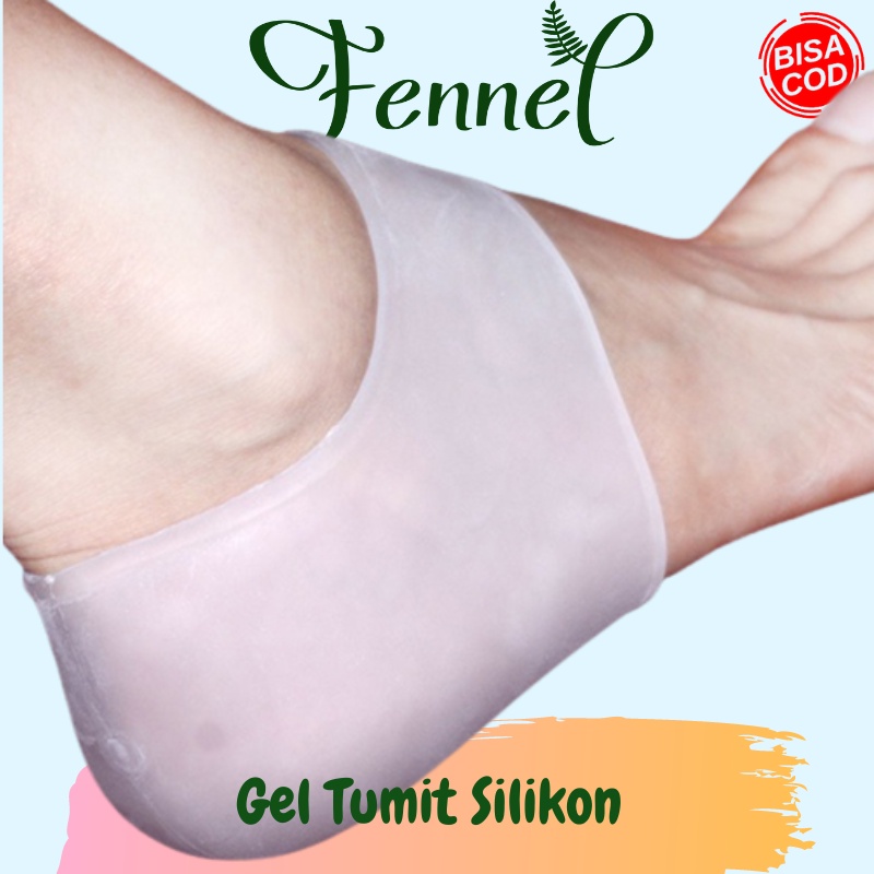 Gel Tumit Kaki Silikon Moisturizing Gel Foot Skin Protector 2 PCS  LHK-0070