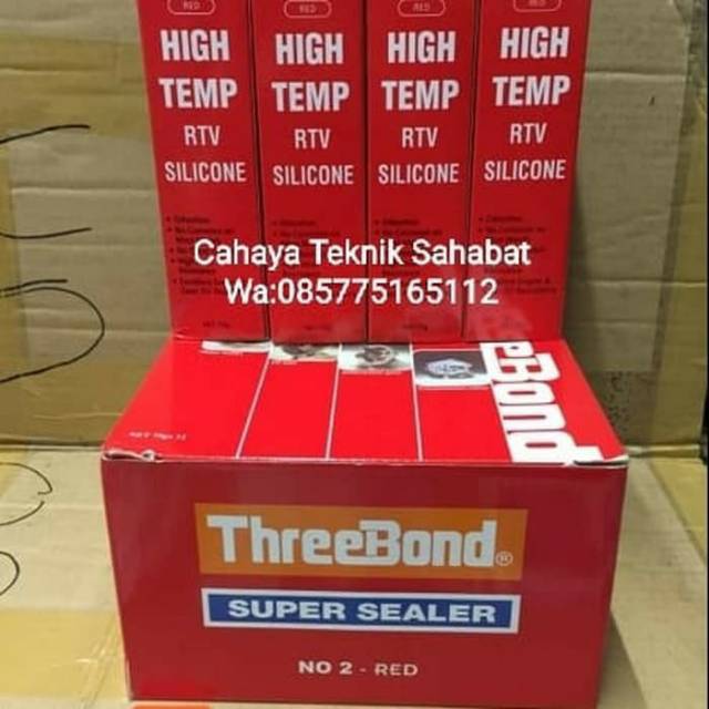 threebond high temp no.2 red(75gr)