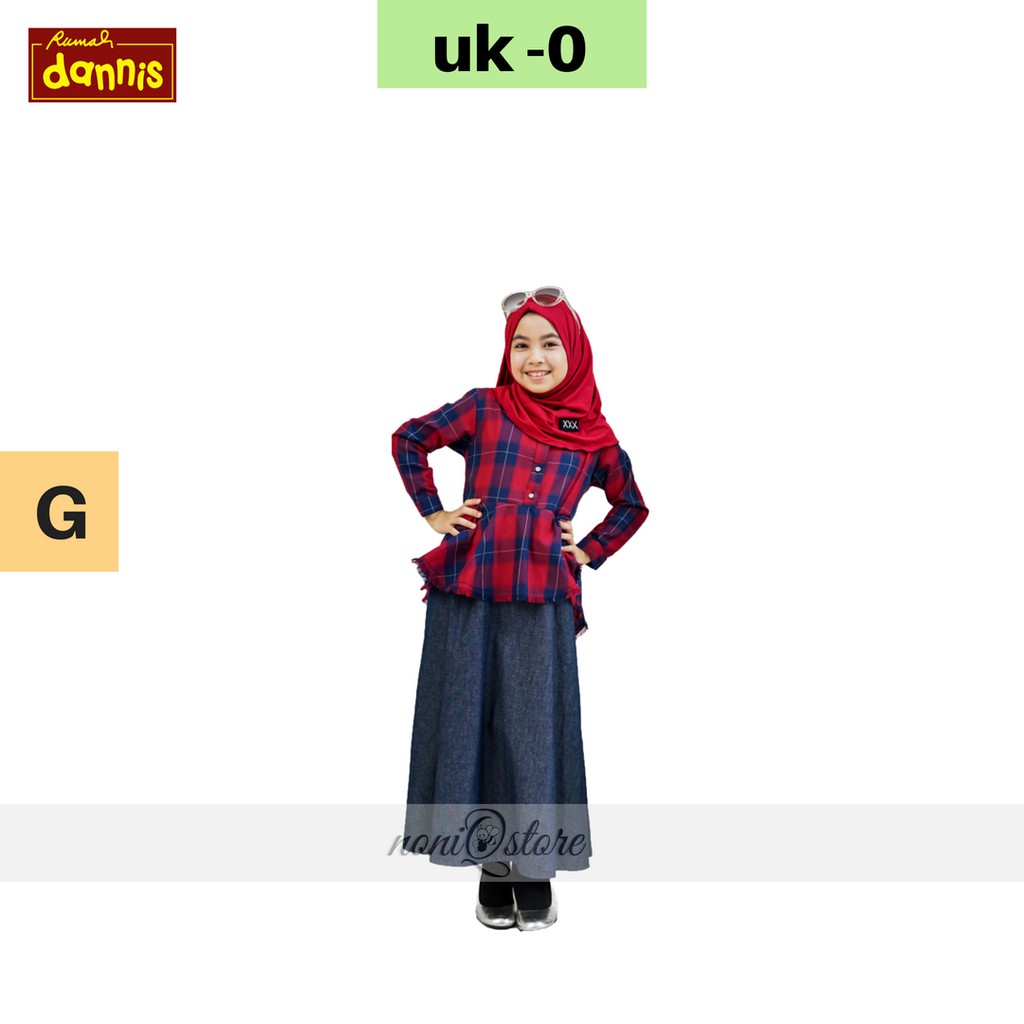 99 Model Baju Muslim Anak Perempuan Dannis HD Terbaik