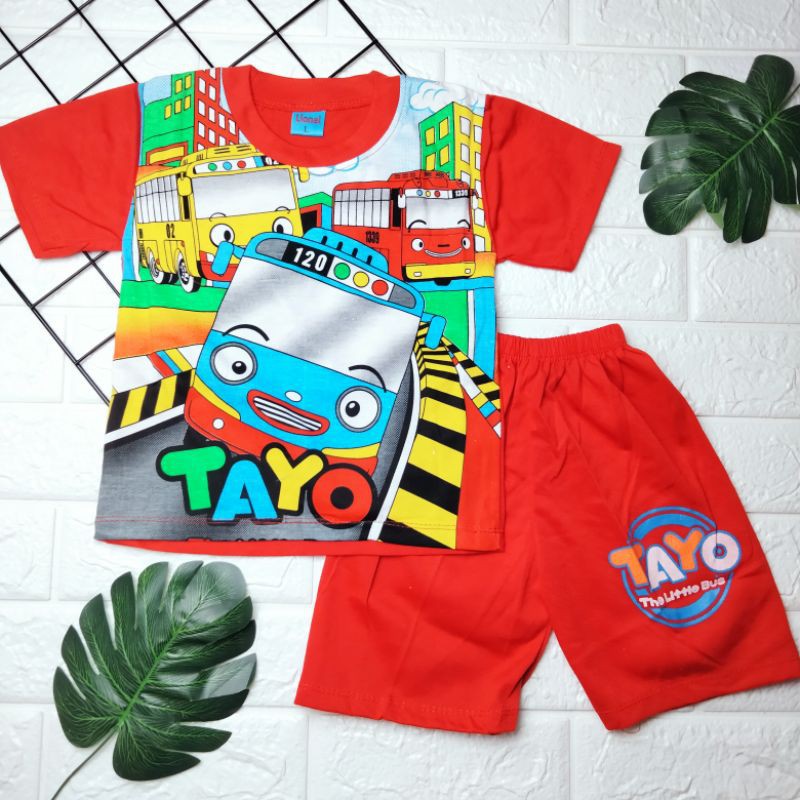 SETELAN ANAK LAKI LAKI USIA 1 5 TAHUN GAMBAR TAYO Shopee SETELAN ANAK LAKI LAKI USIA 1 5 TAHUN GAMBAR TAYO Shopee
