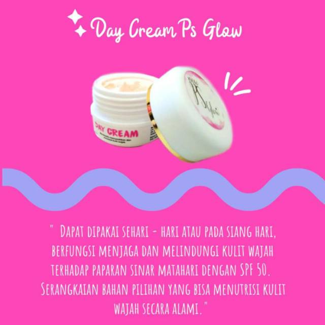 DAY CREAM PS GLOW SKINCARE