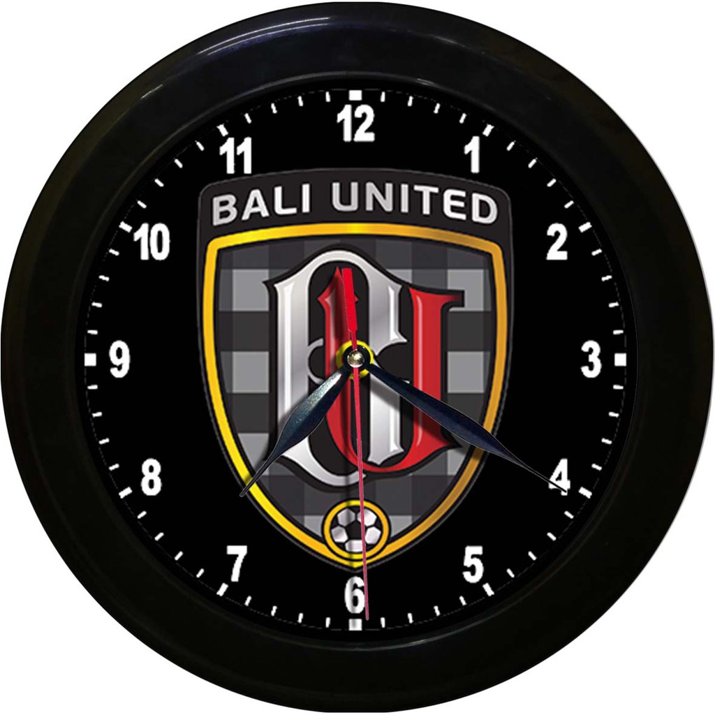 JAM DINDING BALI UNITED - BU   (DIAMETER 30CM)