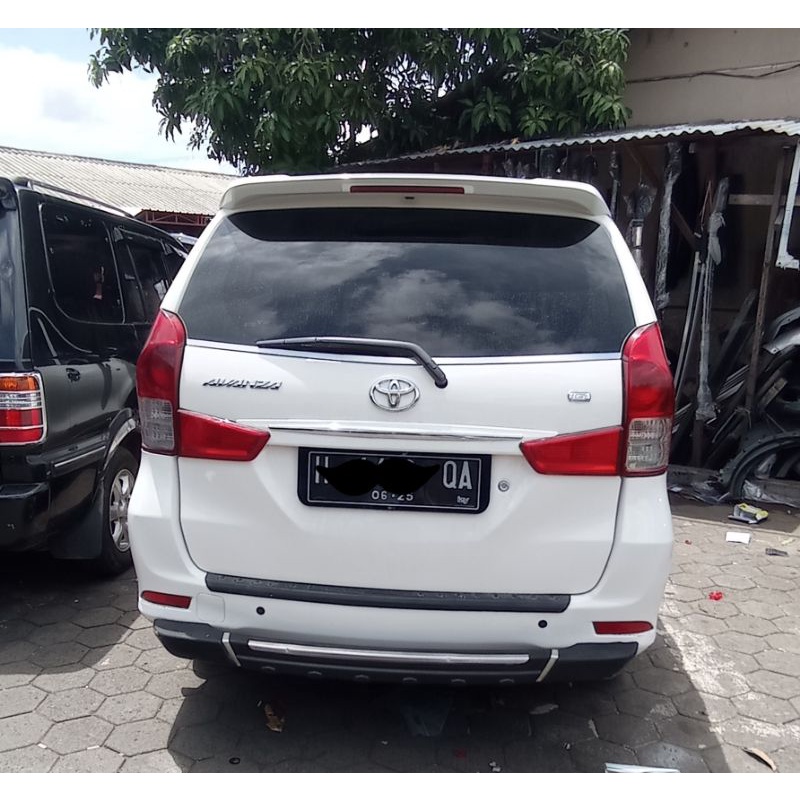 bemper belakang avanza /xenia 2012 s/d 2019, plastik