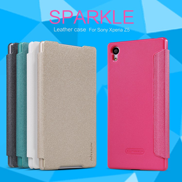 Nillkin Flip Case (Sparkle Leather Case) - Sony Xperia Z5 / Sony Xperia Z5 Dual